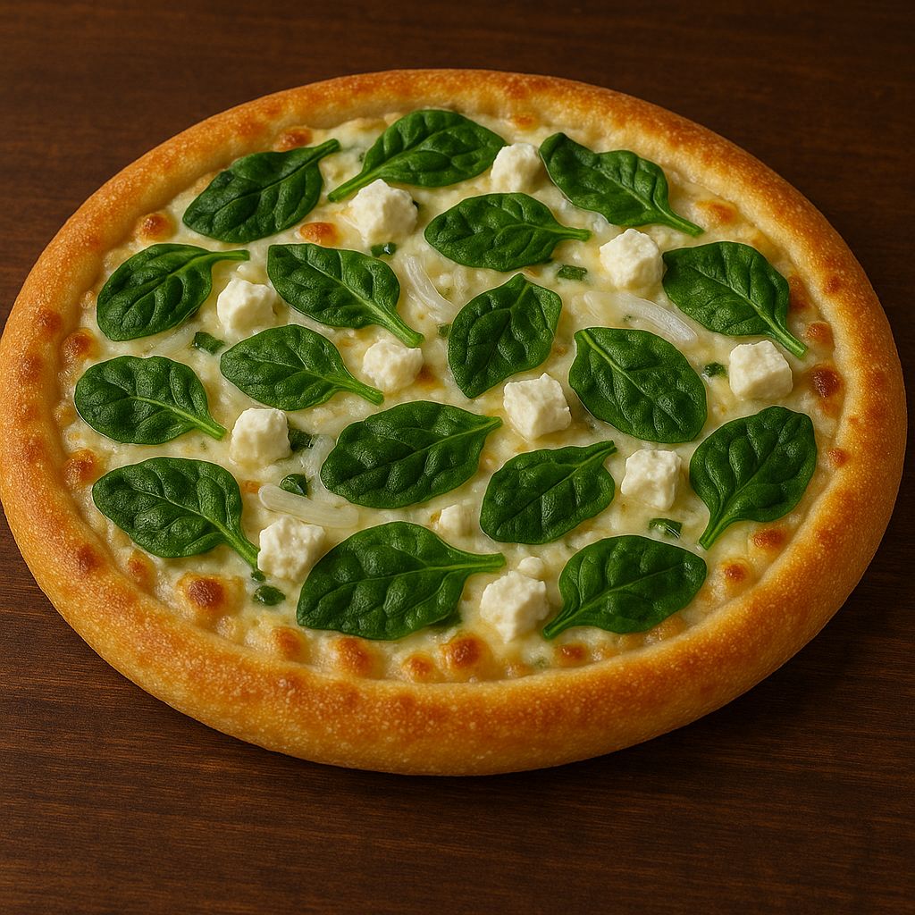 Spinach and Feta Pizza